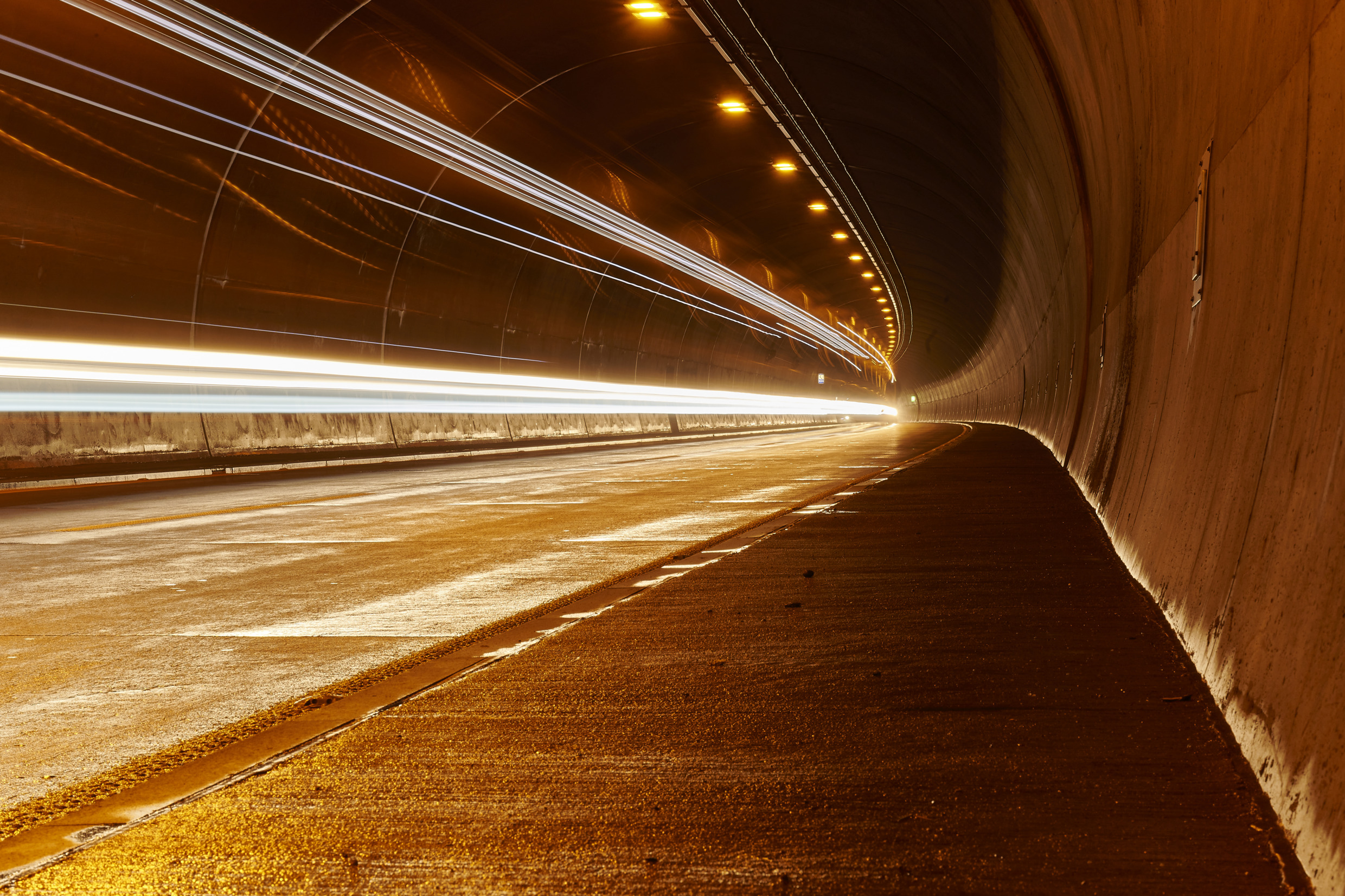 Tunnel Königshainer Berge auf der A4