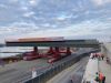 Stahlbauteil der neuen Leverkusener Rheinbrücke